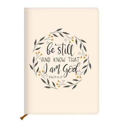 Beige Christian Hard Shell Journal Notebook, Bible Verse Gifts for Women, College Ruled Notebook, Inspirational Hardcover Notebooks, Journals for Writing Planner Note Taking 200 Sheets (5.8 x 8.3)-2 - color: Multi 1153