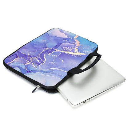 Laptop Sleeve Case 11.6" 12.1 Inch Neoprene Laptop Sleeve/Notebook Computer Case/Chromebook Case/Carrying Bag (Purple) - color: Purple