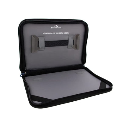 Brenthaven Tred Carry Folio Work-in Case Fits 11 inch Laptops, MacBook and Chromebooks - Durable, Lightweight, Slim and Secure Protection for College, School, Office, Business or Personal Use - Black