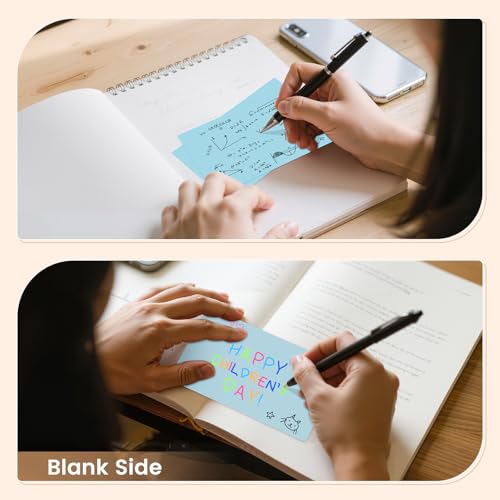 Index Cards 3x5 Inch, 300sheets, Flash Cards, Blank Blue Note Cards Paper For Studying, Schools Supplies, College, Office And Home Organization, Note Taking Supplies - color: Blue