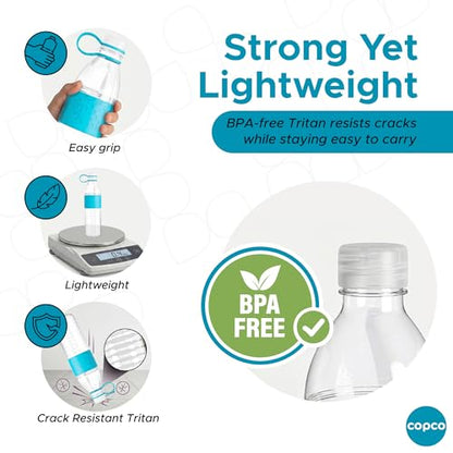 Copco Hydra Water Bottle - Light Blue, 20 Oz - color: Blue