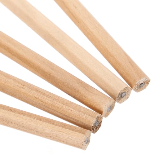 ERINGOGO 50pcs Wooden Sketch Pencils for Students Drawing and Writing Supplies for School Design for Comfortable Grip and Smooth Lines
