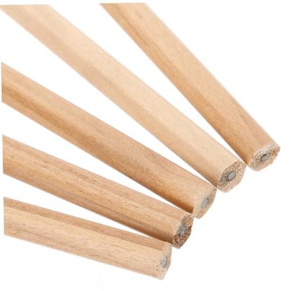 DOITOOL 50pcs Comfortable Wooden Sketching Pencils Students Drawing Learning Pencils Art School Stationery Easy to Sharpen