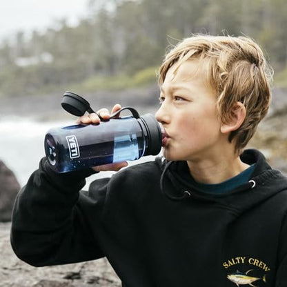 YETI Yonder Water Bottle with Yonder Tether Cap, Lightweight, Leakproof and BPA-Free - color: Clear, size: 20 Ounces