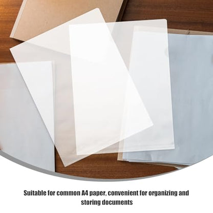 DOITOOL 20pcs Sheet Protectors for Binders, Pp Material with Quick Identification, for Office Papers and Study Materials, Sturdy and Heavy Duty Sleeve Protectors