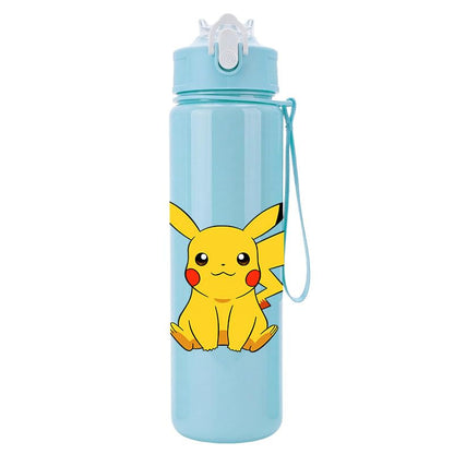Cartoon Huntrix Water Bottle for Girls, 25oz Leak Proof with Straw Lid, Gifts for Girls (Pokee) - color: Pokee