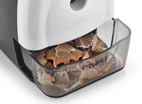 Dahle 133 Pencil Sharpener with Automatic Cutting System, Adjustable Point, Accepts Standard Graphite or Oversized Artist Pencils (Special Edition)