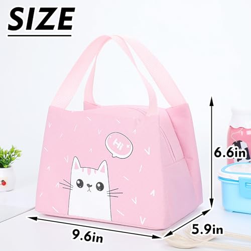 Lunch Bags Tote Cooler Bag Insulated Reusable Lunch Tote Bags Cartoon Portable Lunch Box Bag for Work Office Picnic Beach (Panda) - color: Panda
