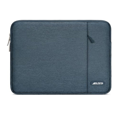 MOSISO Laptop Case 13 inch, Laptop Sleeve Compatible with MacBook Neo/Air/Pro 13 inch with A18/M5/M4/M3/M2/M1 Chip 2026-2016, Polyester Vertical Computer Sleeve Bag with Pocket, Haze Blue - color: Haze Blue, size: 13 inch