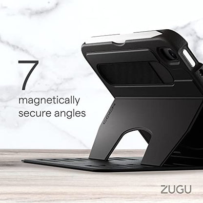 ZUGU Case for iPad mini 6/7 (A17 Pro) 2021/2024 [Berry Purple] | Ultra Slim Protective Cover, Apple Pencil Holder w/Charging, Convenient 7-Angle Magnetic Stand, Auto Sleep/Wake Function - color: Berry Purple