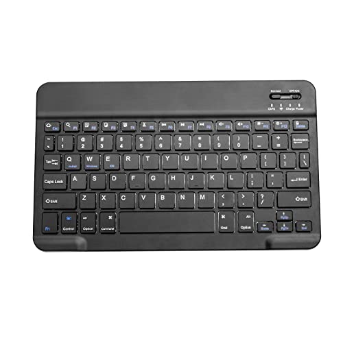 Bluetooth Keyboard Mini Wireless Keyboard for Apple iPad 10th/11 Generation, Amazon Fire HD 10/8 Max 11, Samsung Tablet, Android Phone - 10-Inch Slim, Portable, Rechargeable, Black - color: 10 inch Black