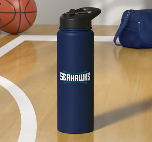 North Carolina Wilmington Seahawks | NCAA UNC | PPNCW038 Stainless Steel Insulated Water Bottle