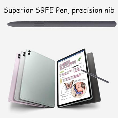 2 Pack Galaxy Tab S9 FE S Pen for Samsung Galaxy Tab S9 FE / S9 FE+ Stylus Pen,Replacement for Samsung Galaxy Tab S9 FE Pen(Grey) - color: (Grey）