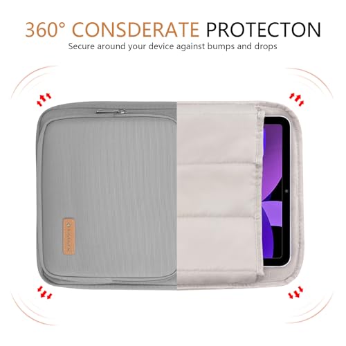 13.3-14 Inch Laptop Sleeve Bag, Laptop Bag for 14'' MacBook Pro M4 2024,14'' MacBook Pro M3&M2&M1 2023/2021, 13.6/13'' New MacBook Air M3/M2 2024/2022,Tab S8 Ultra 14.6",with Shoulder Strap(Gray) - color: Gray, size: 13.3-14 Inch