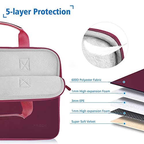 11.6 12.9 13 inch Elastic Laptop Sleeve with Small Case Compatible with 13 inch MacBook Neo Air Pro M5/M4/M3/M2/M1, iPad 13 12.9, XPS 13 and Most 11.6 12.9 13 inch Notebooks Tablets,R02D01 - color: R02d01, size: 11.6"-13"