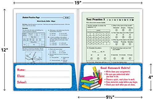 Teacher Created Resources My Homework Pocket Folder (4941)