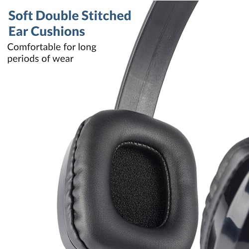 Cyber Acoustics AC-6014 USB-C Stereo Headset with Microphone for PC – Wired USB-C Computer Headset, in-Line Volume and Mute Controls for Classroom, School, Office, or Home Use - size: 1-USBC