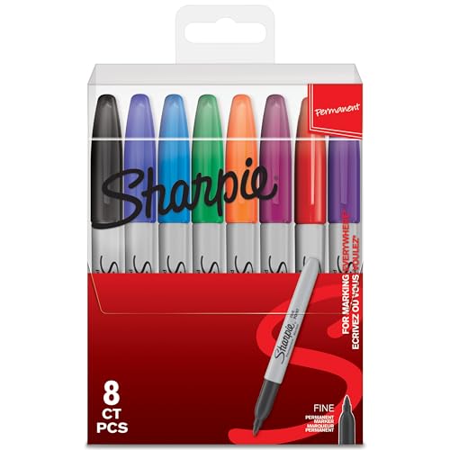 Sharpie Permanent Marker Set | Limited Edition Colour Assortment | Fine Point | 18 Count Marker Pens | Back to School Set - color: fun colours