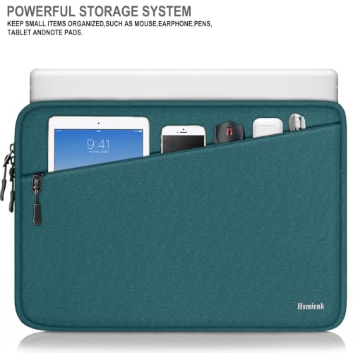 Laptop Sleeve 14 inch, Traveling Water Resistant Laptop Case with Pocket, Shockproof Protective Carrying Notebook Cover Bag Compatible for 14 Inch MacBook Air/Pro, HP, Lenovo, Dell, ASUS, Acer, Cyan - color: Cyan, size: 14 Inch