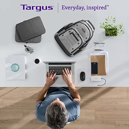 Targus Ergonomic Foldable Bluetooth Keyboard – Pocket-Sized, Split Ergonomic Design, Multi-Device Wireless Keyboard with DefenseGuard Protection - PKF00302US - color: Blue