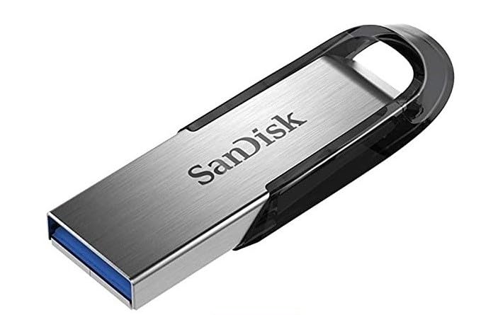 SanDisk USB 3.0 Flash Drive 128GB (10 Pack) Ultra Flair Thumb Drive | Pen Drive with Up to 150 MB/s Read Speed (SDCZ73-128G-G46) Bundle with (10) Everything But Stromboli Lanyards