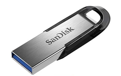 SanDisk USB 3.0 Flash Drive 128GB (10 Pack) Ultra Flair Thumb Drive | Pen Drive with Up to 150 MB/s Read Speed (SDCZ73-128G-G46) Bundle with (10) Everything But Stromboli Lanyards