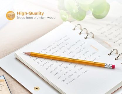 Bostitch Premium #2 Pencils, Premium Wood, Unsharpened, HB Graphite, 20-Count - size: 1 Count (Pack of 20)