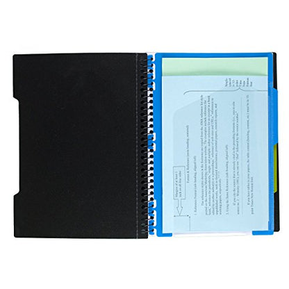 Five Star Advance Spiral Notebooks, 2 Subject, College Ruled Paper, 100 Sheets, 9-1/2" x 6", Black, Red, White, 3 Pack (38639) - color: 13 Traditional, size: Pack of 3