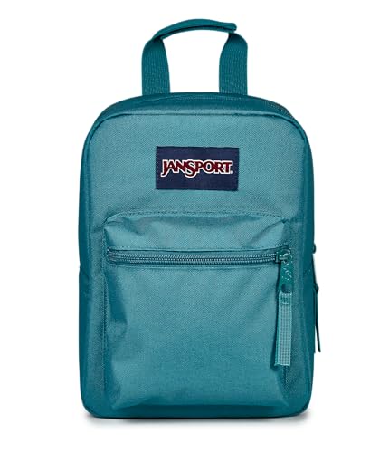 JanSport Big Break Insulated Lunch Bag - Small Soft-Sided Cooler Ideal for Class, Work, or Meal Prep, Emerald Pool - color: Emerald Pool