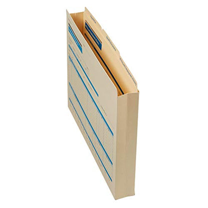 ComplyRight Employee Record Organizer 3-Folder Set, Pack of 25 | 9-1/2" x 12" x 1-1/4", Document Filing Folder for Businesses, HR Employee Management Documentation Office Supplies - style: 3-Folder Set