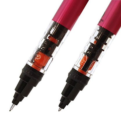 Uni Mechanical Pencil Kurutoga Pipe Slide Model 0.5mm, Pink Body (M54521P.13) - color: Pink, size: 1 Count (Pack of 1)
