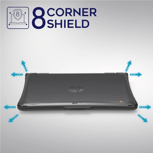 iBenzer Hexpact Securelock Case for HP Chromebook X360 11 inch G3/G4, Heavy Duty Protective Hard Shell Case Cover with Screen Lock for Education K12 Students - size: For HP Chromebook 11'' X360 G3/G4