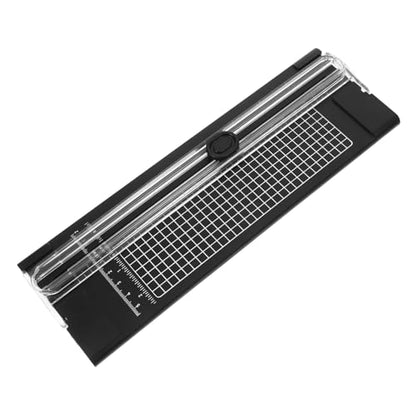 TEHAUX Portable Paper Cutter for Scrapbooking Manual Photos Trimmer Side Ruler Elegant Design for Crafting Office and Home Use Convenient and Simple to Operate