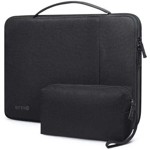 HYZUO 13.3-14 Inch Laptop Sleeve Case Bag for MacBook Pro 14 M5, Black | for MacBook Pro 14 M5-M1 Pro/Max A3426 A3427 2026-2021, MacBook Air/Pro 13.3, 13.8/13.5 Surface, 13 HP Dell Lenovo ASUS Acer - color: Black, size: 13.3-14 Inch