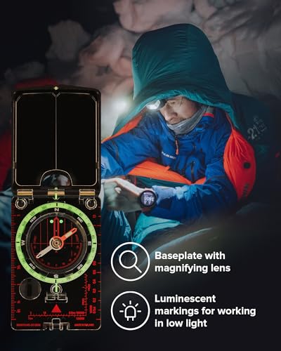 SUUNTO MC-2 Compass: Top-of-The-line Compass for Professionals & serious Hikers - style: Global