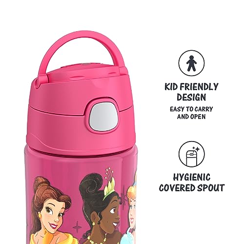 THERMOS FUNTAINER 16 Ounce Plastic Hydration Bottle with Spout, PRINCESS - color: Princess