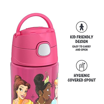 THERMOS FUNTAINER 16 Ounce Plastic Hydration Bottle with Spout, PRINCESS - color: Princess
