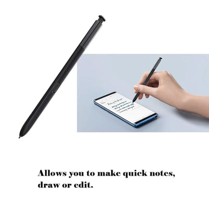 Galaxy Note 9 S Pen Replacement for Samsung Galaxy Note 9 Pen,Galaxy Note 9 Stylus Pen Replacement for Samsung Galaxy Note 9,Without Bluetooth(Black) - color: Black