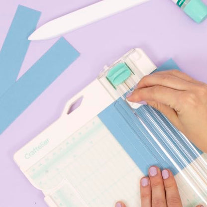 Craftelier - Paper Trimmer and Score Board for Paper Crafts | Scrapbooking Trimmer Tool | Card Making, Small Business Essentials | Size 15.35 x 16.93 inches - size: 15.35 x 16.93 inches
