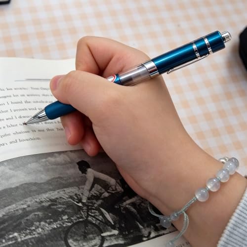Gel Pens 10 Pack, 0.5mm Fine Point, Quick-Drying Retractable Click Pens, No Smudge Ink, Ideal for Medical, School & Office Use