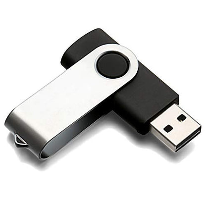 USB Flash Drive 1GB 20 Pack, Bulk USB 2.0 Flash Drives Thumb Drive Swivel Memory Stick Jump Drive Pen Drive,1 gig 20 Pieces - size: 1 Count (Pack of 20), style: 1 GB
