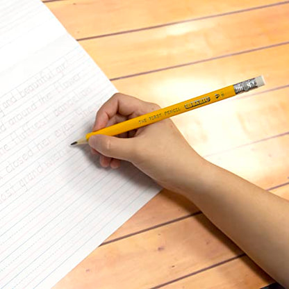 BAZIC Pencil Wood Pre-Sharpened #2 HB Jumbo Pencils, Latex Free Eraser, Premium Wood Pre Sharpened Yellow Pencils for School Office (4/Pack), 1-Pack - size: 24 Count (Pack of 1)