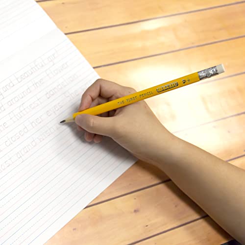 BAZIC Pencil Wood Pre-Sharpened #2 HB Jumbo Pencils, Latex Free Eraser, Premium Wood Pre Sharpened Yellow Pencils for School Office (4/Pack), 1-Pack - size: 24 Count (Pack of 1)