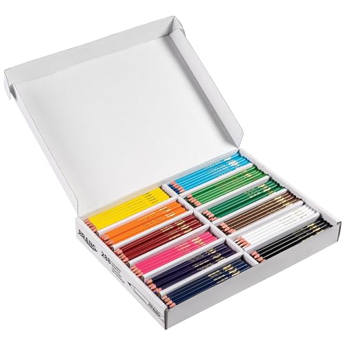 Prang Colored Pencils Classroom Pack, Assorted Colors, 3.3 mm Core, 288 Count - size: 288 Count (Pack of 1)