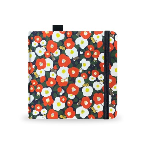 Watercolor Paper Sketchbook,5x5 Inch Mixed Media Notebook,140lb/300gsm Artist Heavyweight Paper,20 Sheets Small Travel Drawing Journal for Adults,Painting,Watercolors,Art Supplies,Black Flower Cat - color: 5x5 inch-300gsm-black flower cat