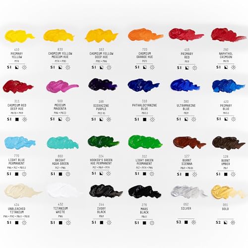 Liquitex BASICS Acrylic Paint Set, 24 x 22ml (0.74-oz) Tube Paint Set - style: 24 x 22ml (0.74-oz)