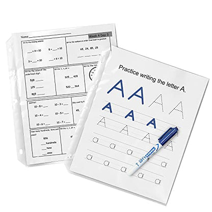 Avery 74401 Heavyweight Sheet Protectors, Letter Size, Non-Glare, 200/BX
