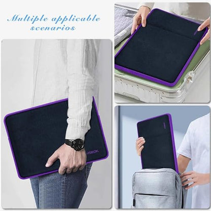 Hseok Laptop Case 13.3-14 Inch Sleeve, Water-Resistant Computer Bag Compatible with MacBook Neo/Pro 14" M5/M4/M3/M2/M1 and All 13.3" Mac Air/Pro, XPS 14 and Most Popular 13.3"-14" Notebook，B02K07 - color: B02K07, size: 13.3"