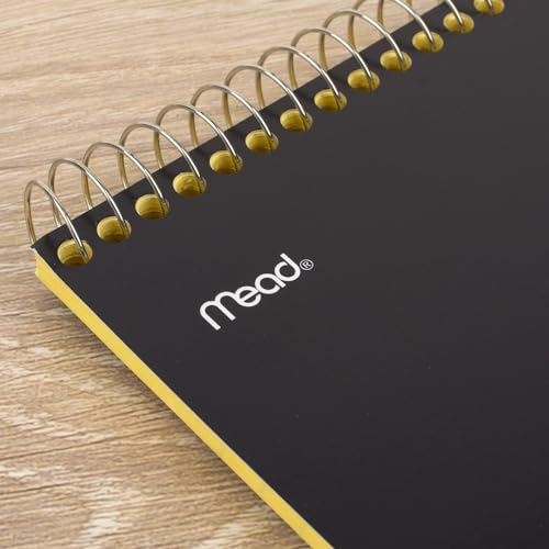 Mead Writing Pads, Wide Ruled Paper, 8-1/2" x 11", 70 Sheets, Memo Pads, Note Pads, Steno Pads, Yellow (59880) - size: Legal Ruled