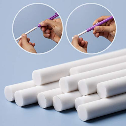 Mr. Pen- Eraser Refill, 12 Pack, Mr. Pen Mechanical Eraser Refills | Replacement for Retractable Erasers, Smudge-Free, Non-Toxic, Ideal for Artists, Students and Office Use